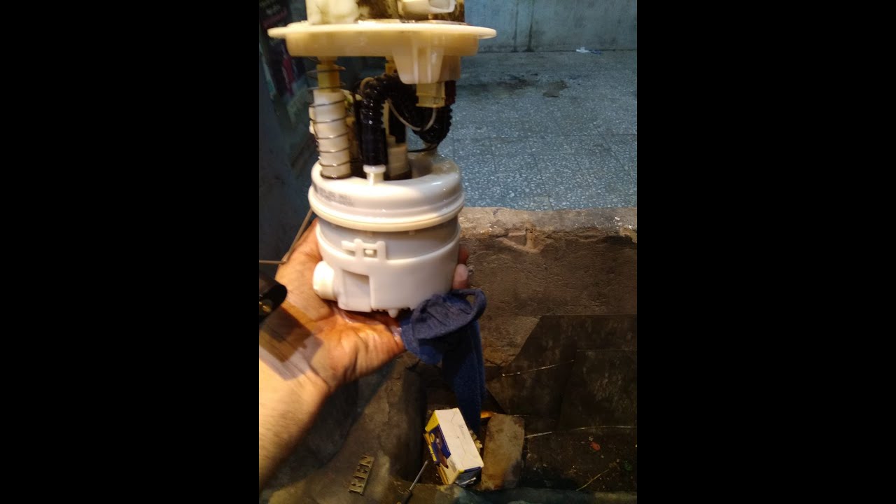 تنظيف طرمبة بنزين رينو