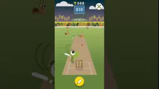 Google cricket game world record screenshot 4