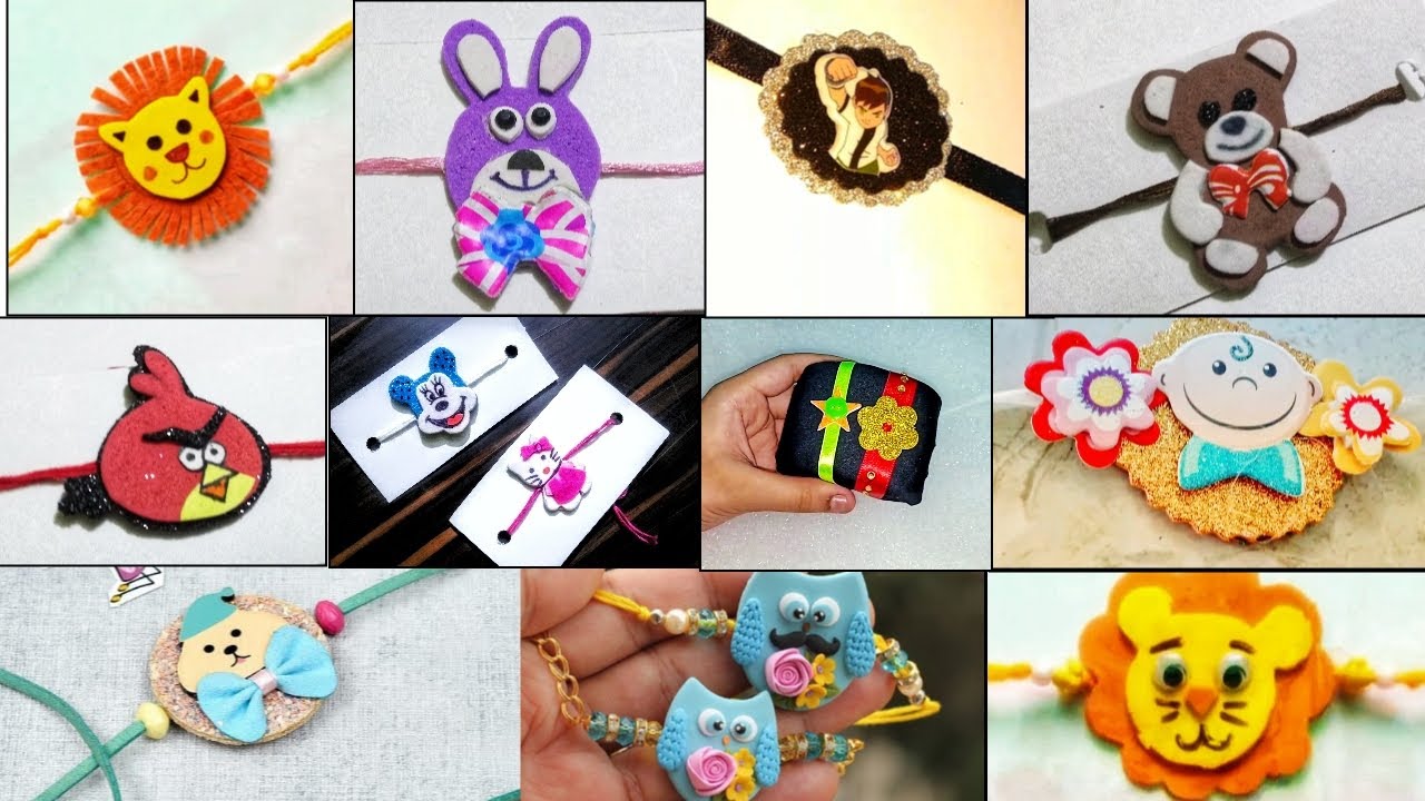 HOW TO MAKE CARTOON RAKHI FOR KIDS | HANDMADE DORAEMON RAKHI |DIY KIDS RAKHI | RAKHI FROM FOAM SHEET