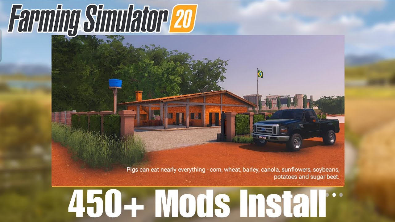 450+ Mods FS20 Farming Simulator 20 Brasil Map Link FS