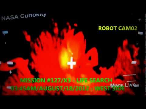 NASA: Mars Life Evidences (Curiosity) Searching Alien Life - UFO Secret/ ET Skull 2012