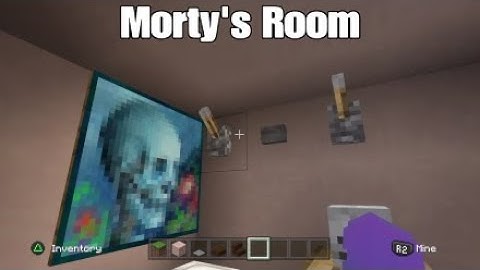 My Rick and morty house (in MINECRAFT)