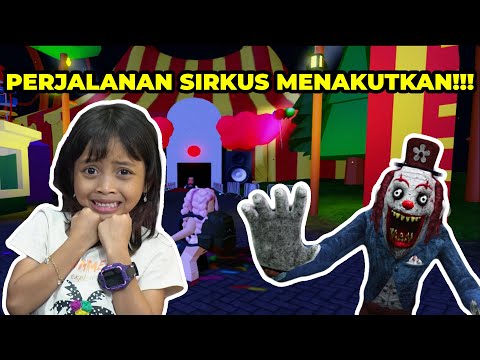 GAME SIRKUS SEREM 😱 TAPI LEIKA SERU MAININ ROBLOX AMANDA STORY leika gaming