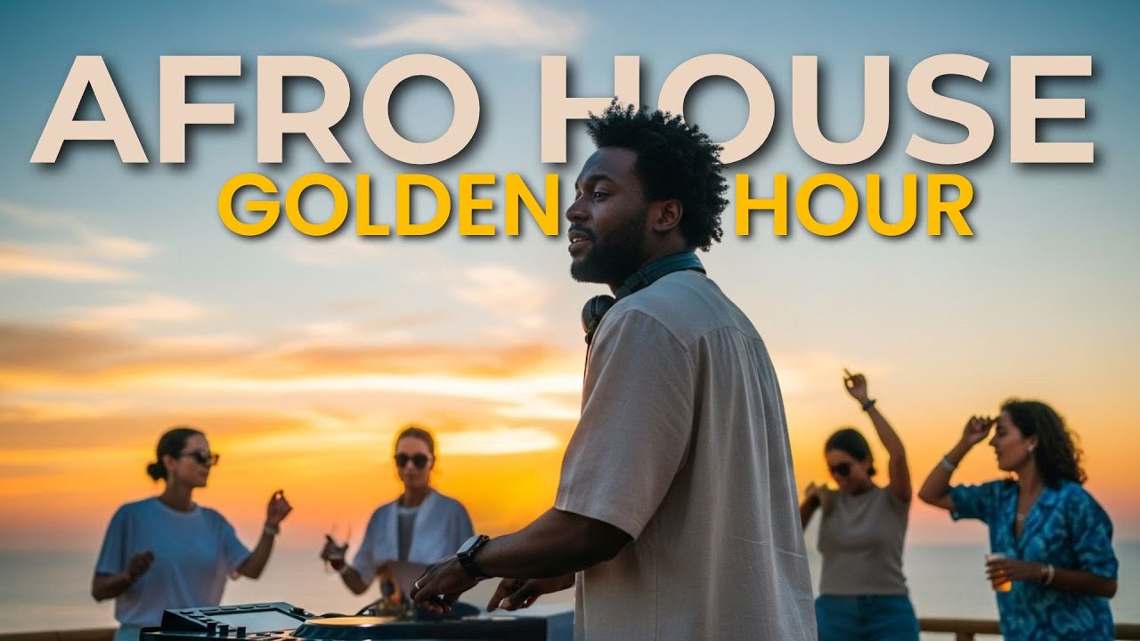 Afro House Golden Hour • Chill Tribal Beats to Unwind