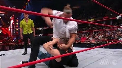 AEW Collision 9/9/2023 - Ricky Starks & Big Bill Attack Bryan Danielson & Jon Moxley!