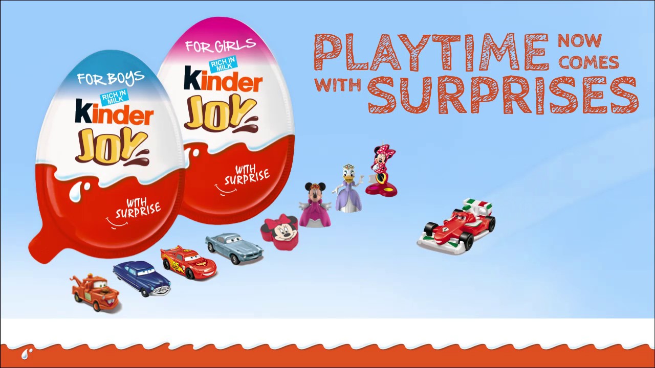Kinder Joy Bumper Ad (Licensed Toys) 2017 6’ YouTube