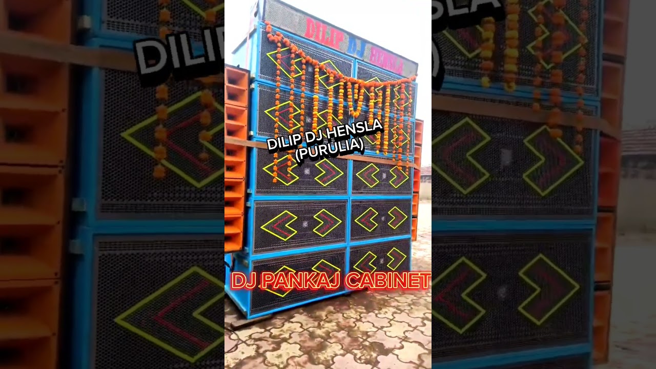 DILIP DJ HENSLA (PANKAJ CABINET) 3/15 SOUND TESTING BOLBOM SONG😮