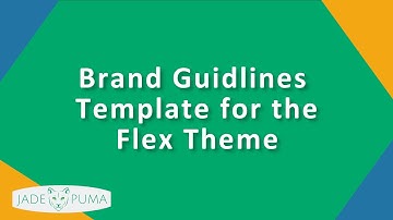 Brand Guidelines Section For Flex Theme in Shopify