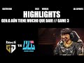 RESUMEN! GEN.G VS BLG| CUARTOS DE FINAL | GAME 3