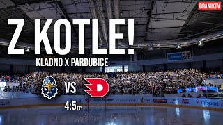 Z KOTLE! Narvaný "nový" zimák v Kladně viděl devět gólů! Kladno - Pardubice 4:5 pp