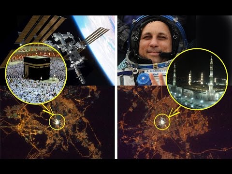 رائد فضاء ينشر صورا رائعة لمكة والمسجد النبوي من الفضاء