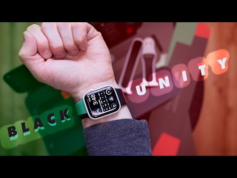 Apple Watch řemínek Black Unity