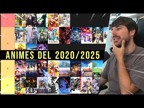 BEST ANIME OF THE 2020-2025 HOURS | Tierlist