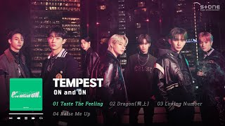 𝐏𝐥𝐚𝐲𝐥𝐢𝐬𝐭 💚 TEMPEST가 돌아왔다! [ON and ON] 앨범 1시간 반복듣기｜Stone Music Playlist