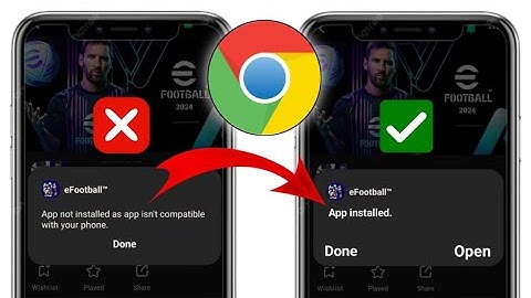 Fix App not installed as app isn