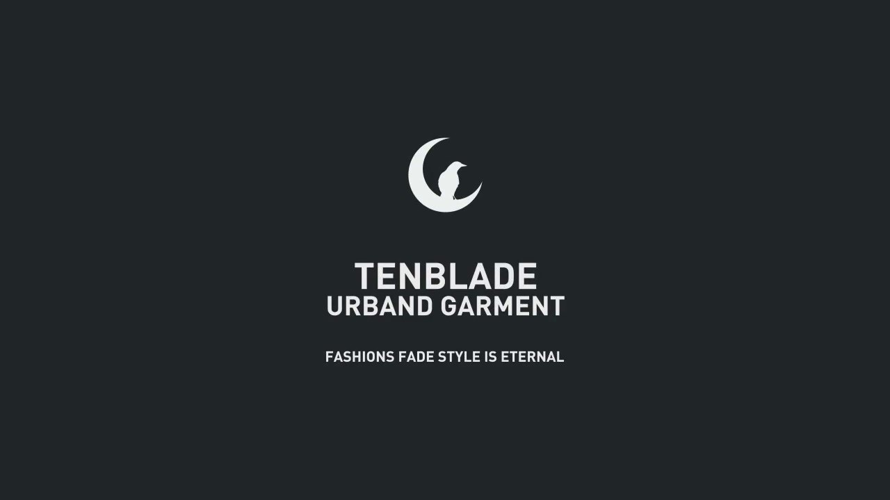 TENBLADE KOREA title Motion Graphics