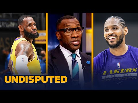 Carmelo Anthony calls LeBron the General Manager of the Lakers — Skip & Shannon | NBA | UNDISPUTED