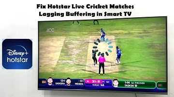 How to Fix JioHotstar Live Matches Lagging, Buffering & Stuck in Android Smart TV