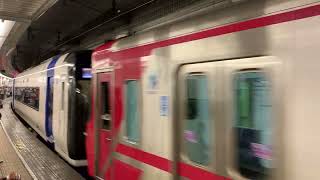 名鉄2000系2005f+9500系9505f特急河和行 2021年6月26日 @名鉄名古屋
