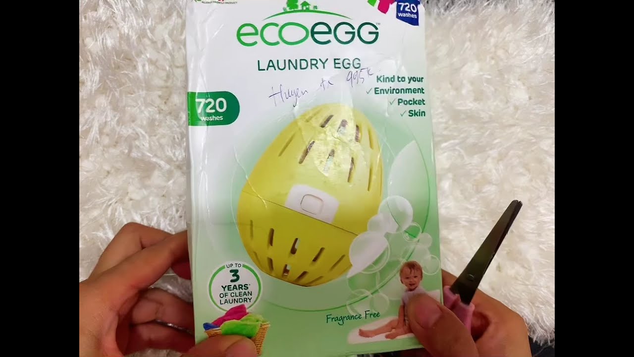REVIEW TRỨNG GIẶT ECOEGG LAUNDRY EGG 720 Washes --- Trứng giặt 