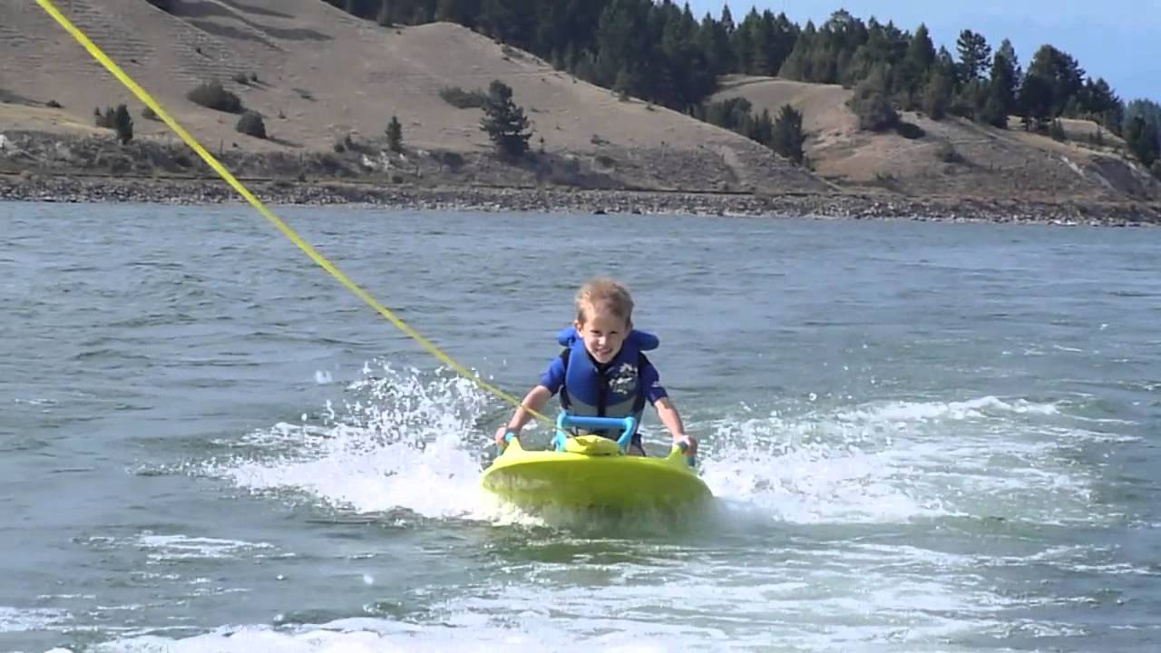 Logan on his ZUP BOARD YouTube