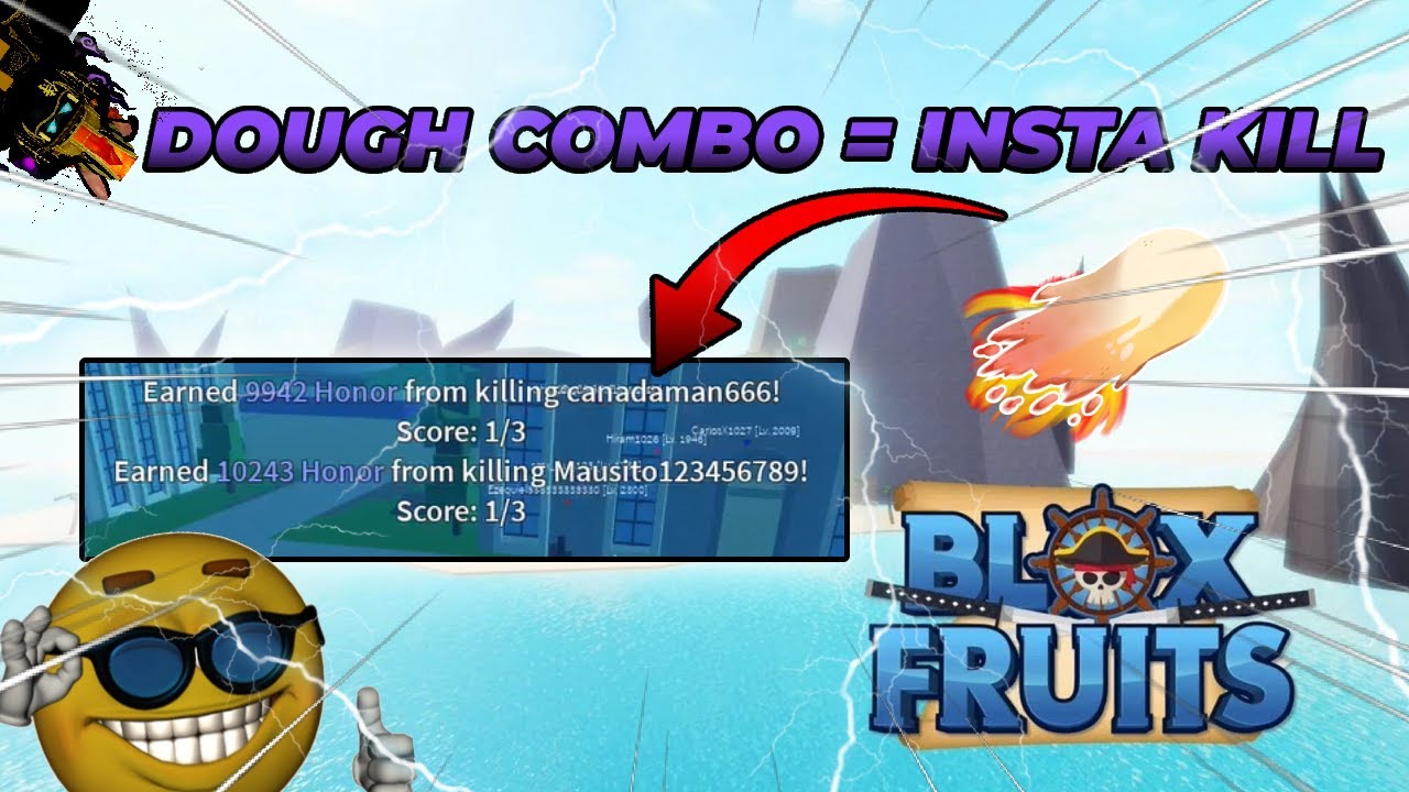 DOUGH DAMAGE IS BROKEN BLOX FRUITS YouTube