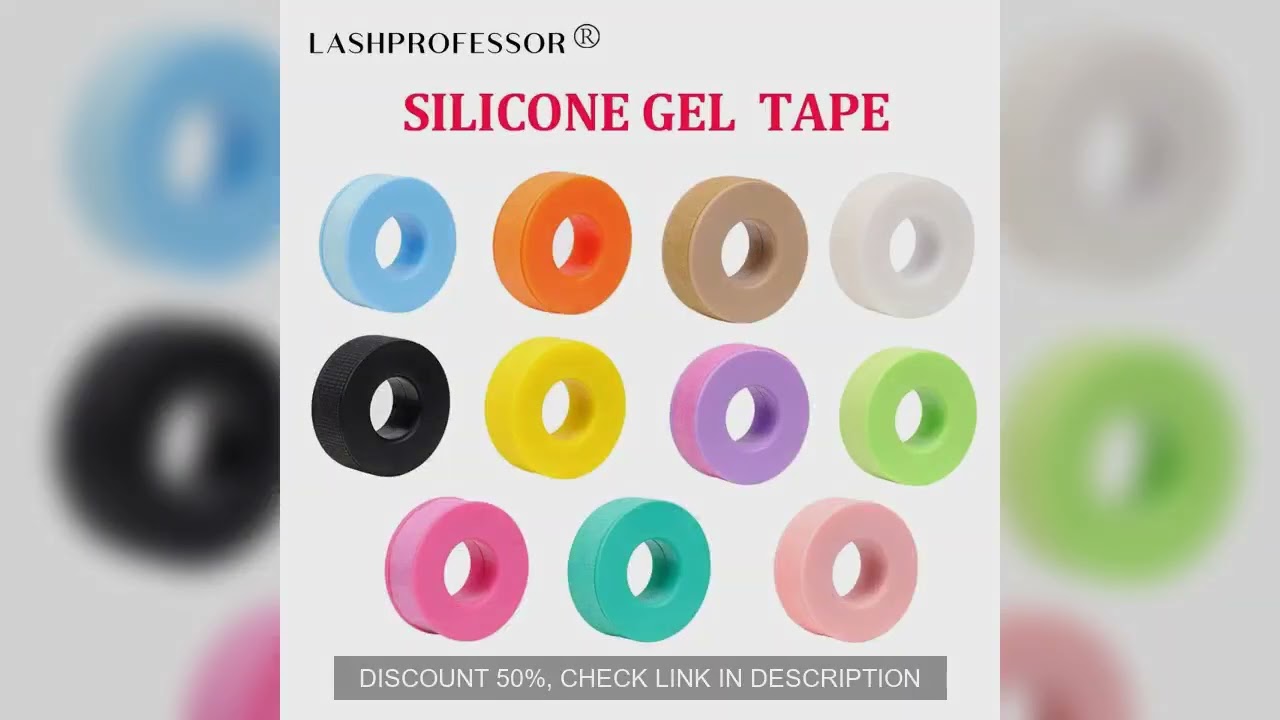 Sensitive Skin Using Silicone Eyelash Tape Gel Makeup Tools Materials for Eyelash Extensions and Las