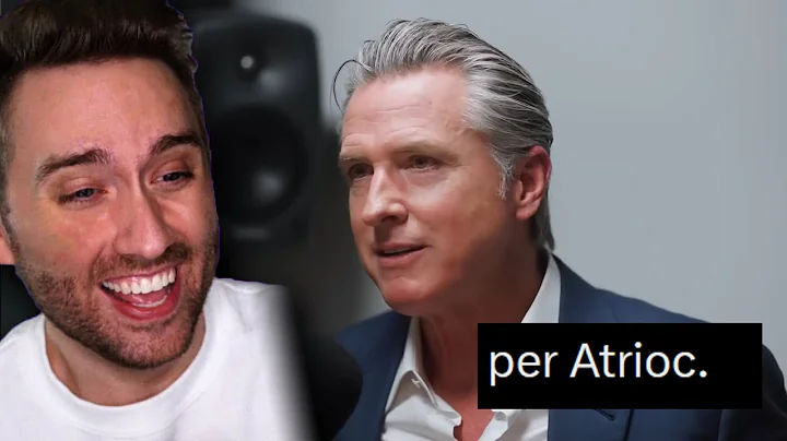 Atrioc reacts to Gavin Newsom glazzing him for 10 minutes