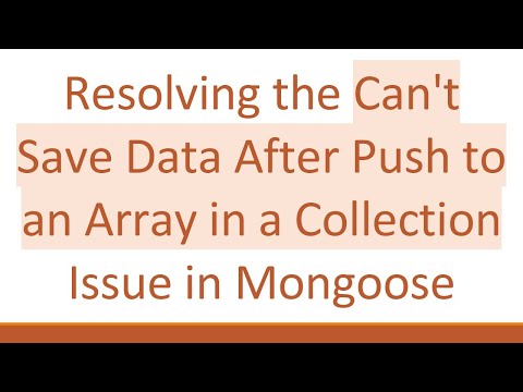Resolving the Can't