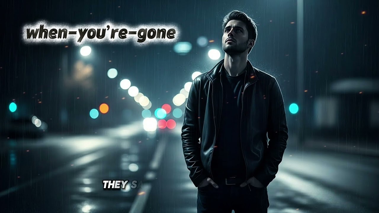 When You’re Gone 💔 | Emotional Romantic Song (Lyrics Video)