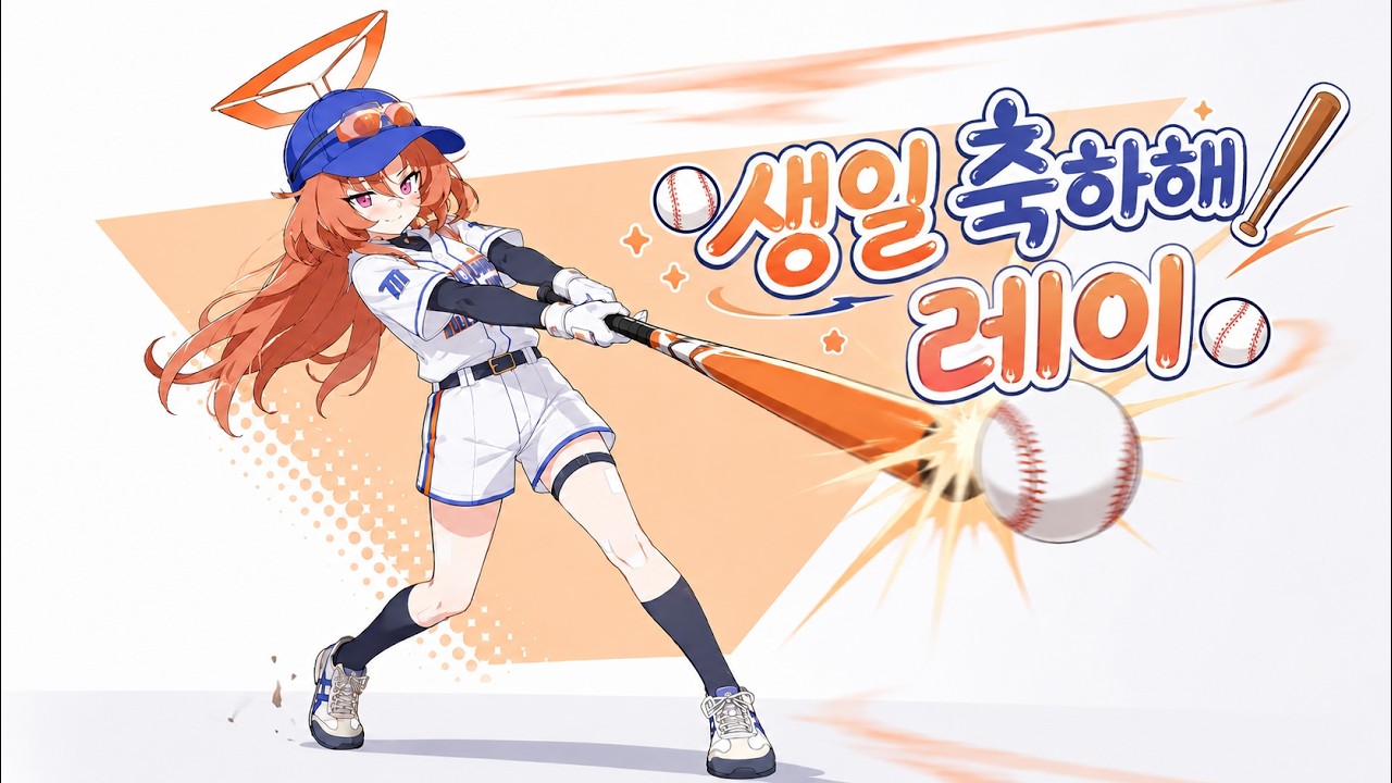 [블루 아카이브] 노마사 레이 생일대사 (한/일 음성)