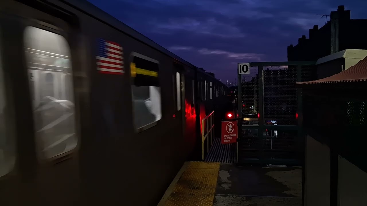 MTA Subway: R142 4 Train at Kingsbridge Road 