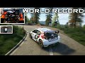 [World Record] GR Yaris Rally2 (Croatia Rally) | EA Sports WRC | CSL DD + TH8A
