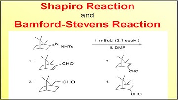 Shapiro reaction and Bamford-Stevens reaction