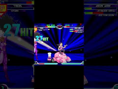 MvC2: Romneto - Tron + Typhoon Drill to Lunch Rush Midscreen Continuation Combo .:4.17.25:.