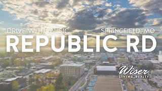 Driving Republic Road in Springfield, MO with Music