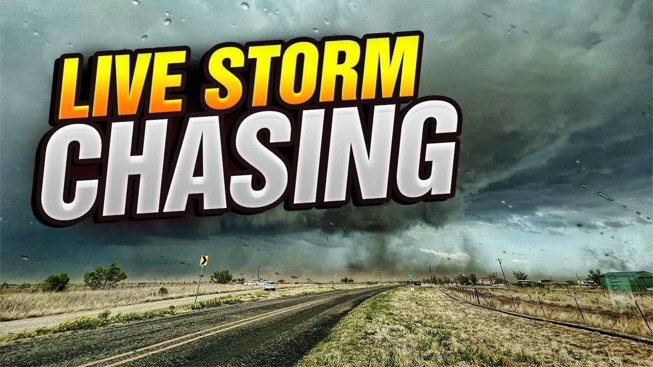 LIVE Storm Chasing - Supercells in Texas - YouTube