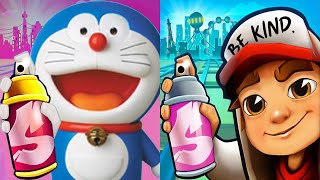 Subway Surfers Las Vegas 2021 Fresh vs Doremon Run Gameplay HD screenshot 3