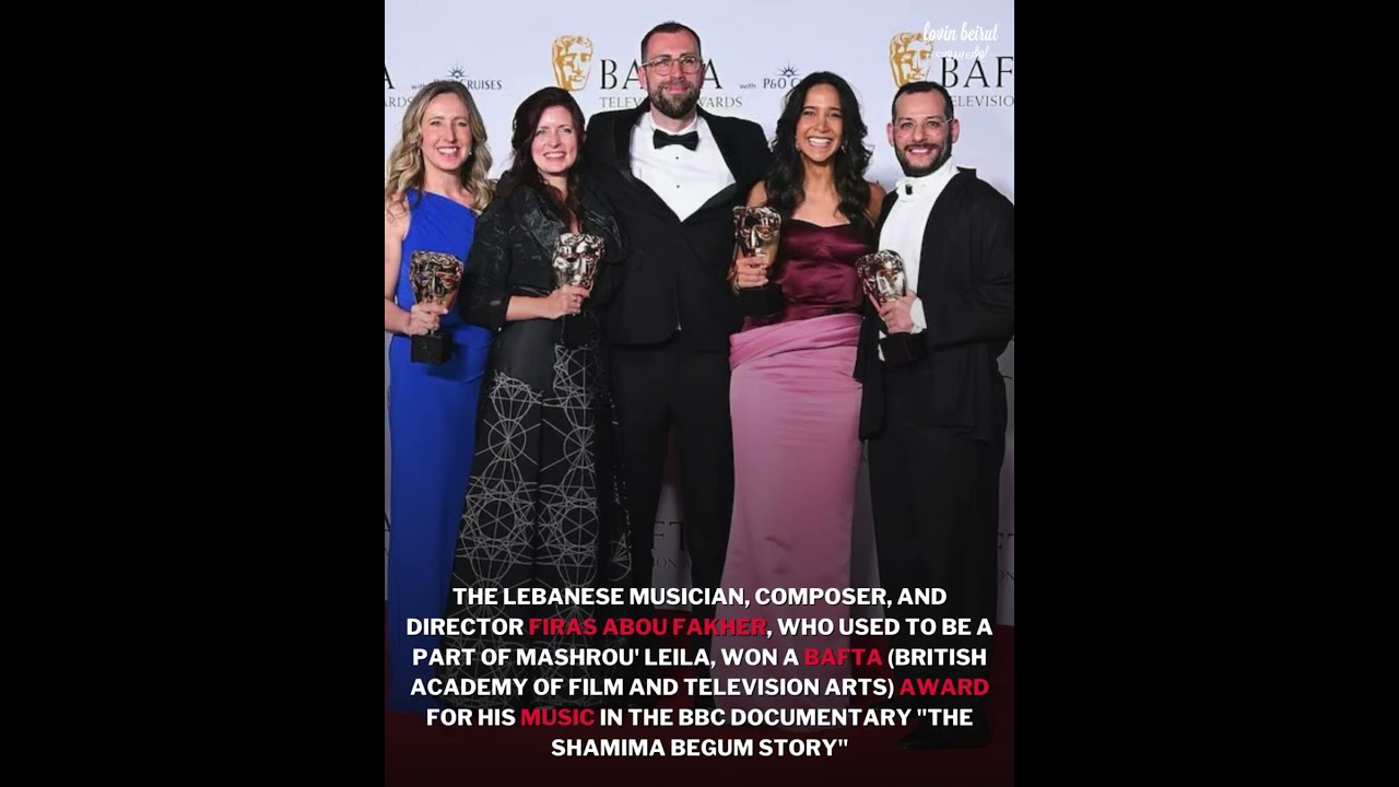 Lebanese composer and director Wins Prestigious BAFTA Award in London!