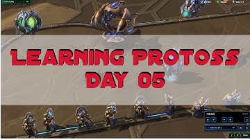StarCraft 2: Legacy of the Void - Stargate into Adept Gameplay (Learning Protoss Day 05)