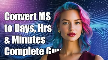 SQL Convert Milliseconds to Days, Hours, and Minutes: A Complete Guide