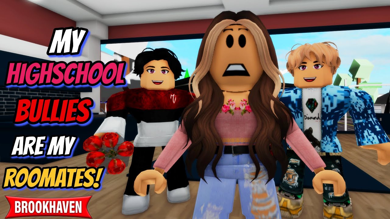 Мои школьные хулиганы — мои соседи по комнате!!! | ROBLOX BROOKHAVEN 🏡RP (CoxoSparkle)