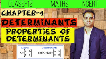 Properties of Determinants ex 4.2,Class-12 Maths,ch-4 Determinants