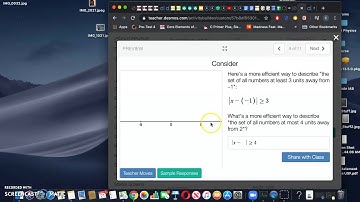 Absolute Values and Inequalities Desmos Activity