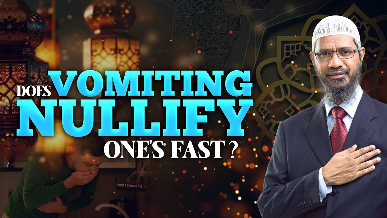 Does Vomiting Nullify One's Fast? - Dr Zakir Naik - YouTube