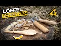 Holzlöffel schnitzen mit Amazon Schnitzset für unter 20€