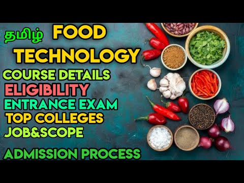 What|Is|Food|Technology|Course|Details|Top|Colleges|Tamil|Muruga MP