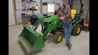 John Deere 1025R: When to say, "Uncle"!
