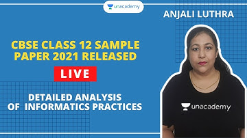 CBSE Sample Paper 2021 Released | Analysis of Informatics Practices Class 12 | Detailed Information