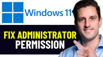 HOW TO FIX ADMINISTRATOR PERMISSION WINDOWS 11 2025! (FULL GUIDE)